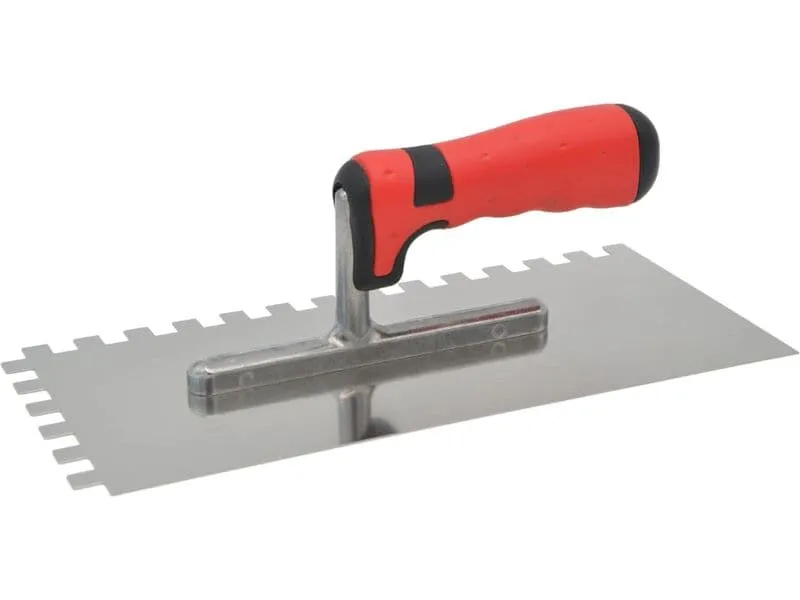 Laser & Tools Glättekelle 10 x 10 gezahnt 280 x 130 mm Laser & Tools Glättekelle 10 x 10 gezahnt 280 x 130 mm