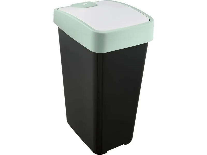 keeeper Abfalleimer Magne 45 l, Flip-Deckel, soft green