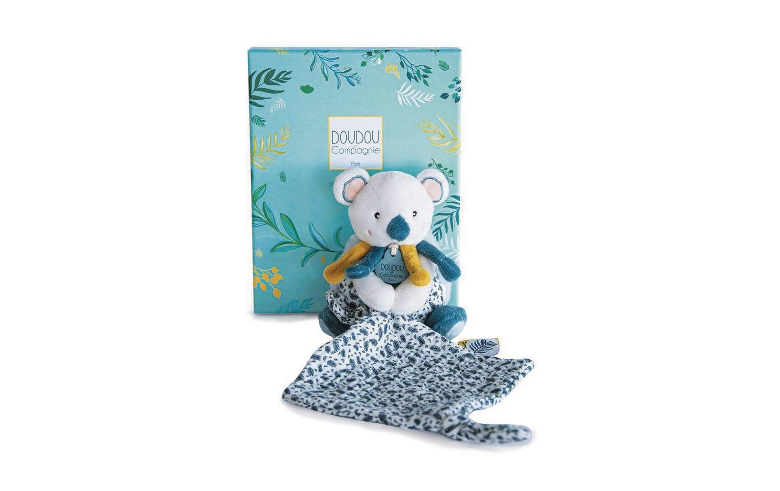 DouDou et compagnie Geschenkset Koala Schmusetuch 15cm