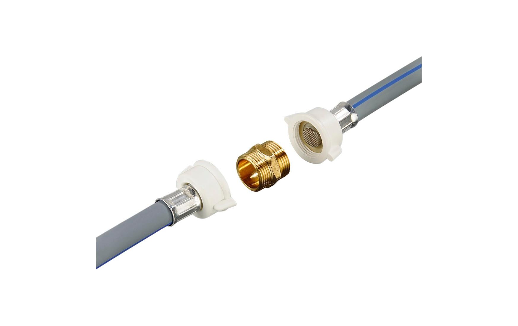 Xavax Ablaufschlaufverbinder Messing