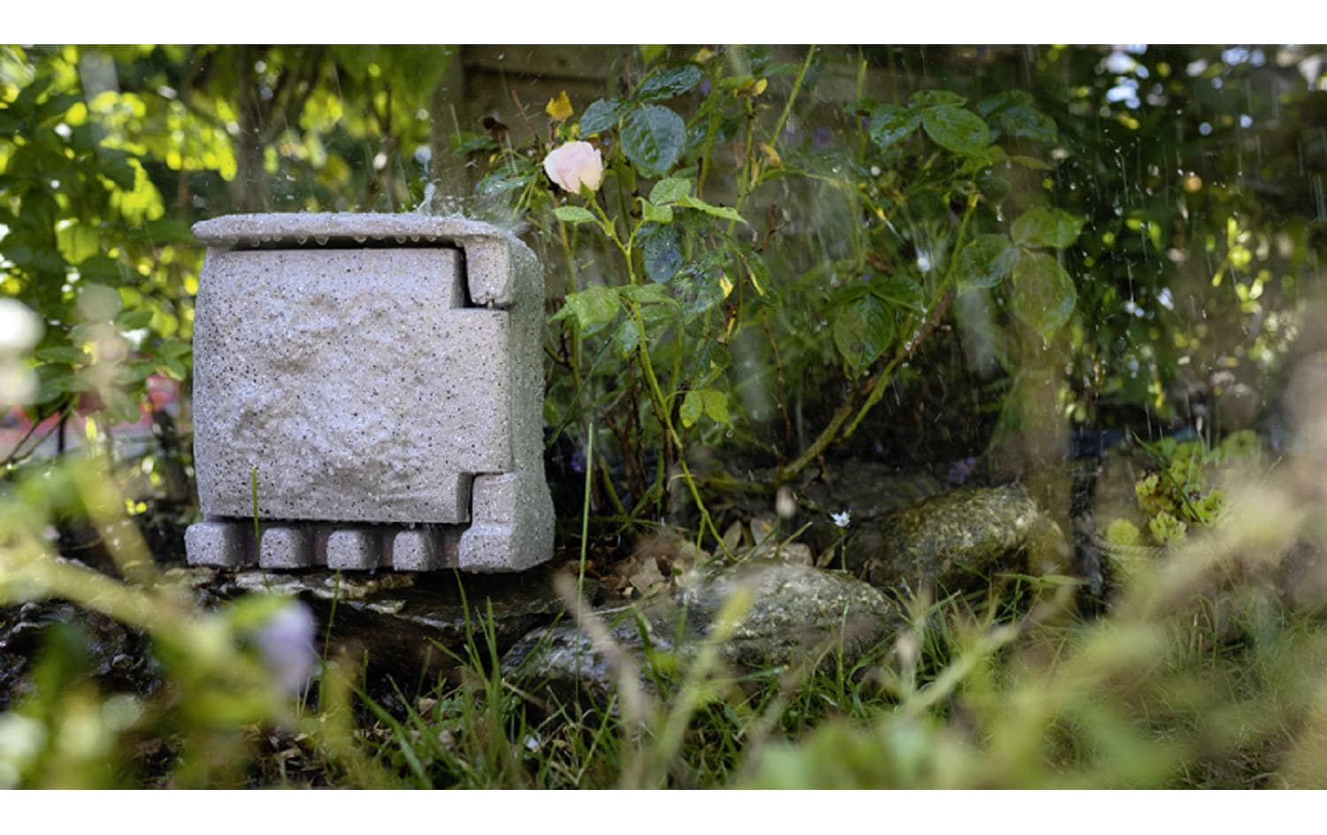 STEFFEN Gartenstromverteiler 4xT13 Gd 3 x 1.5 mm2 3m mit Schalter