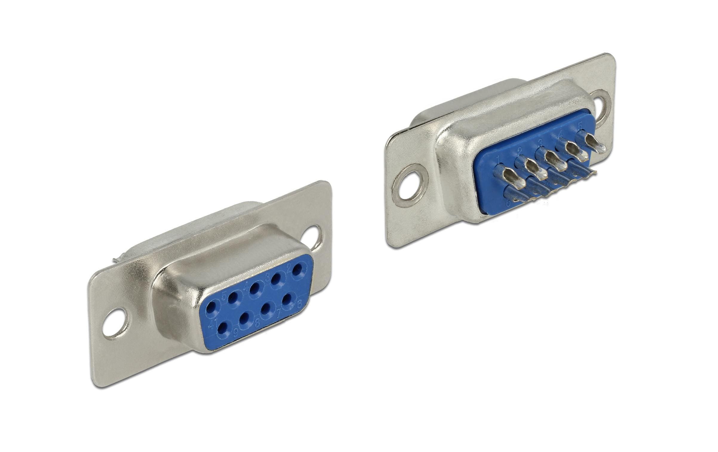 Delock Steckverbinder DB9 RS232 f Delock Steckverbinder DB9 RS232 f