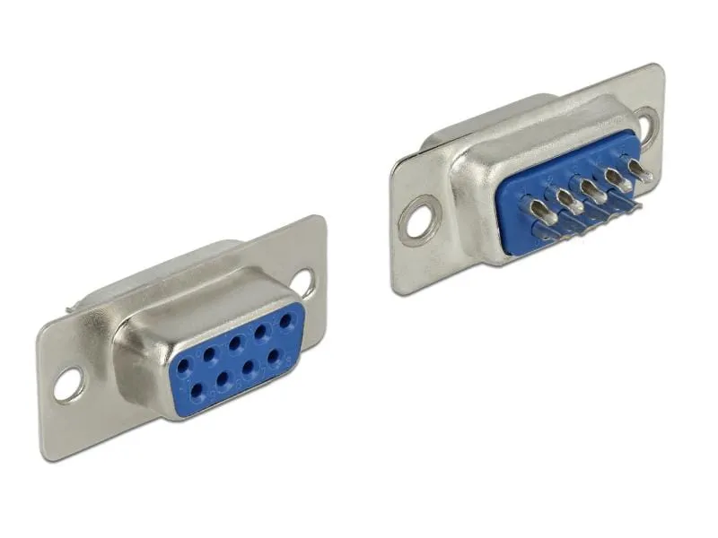 Delock Steckverbinder DB9 RS232 f Delock Steckverbinder DB9 RS232 f