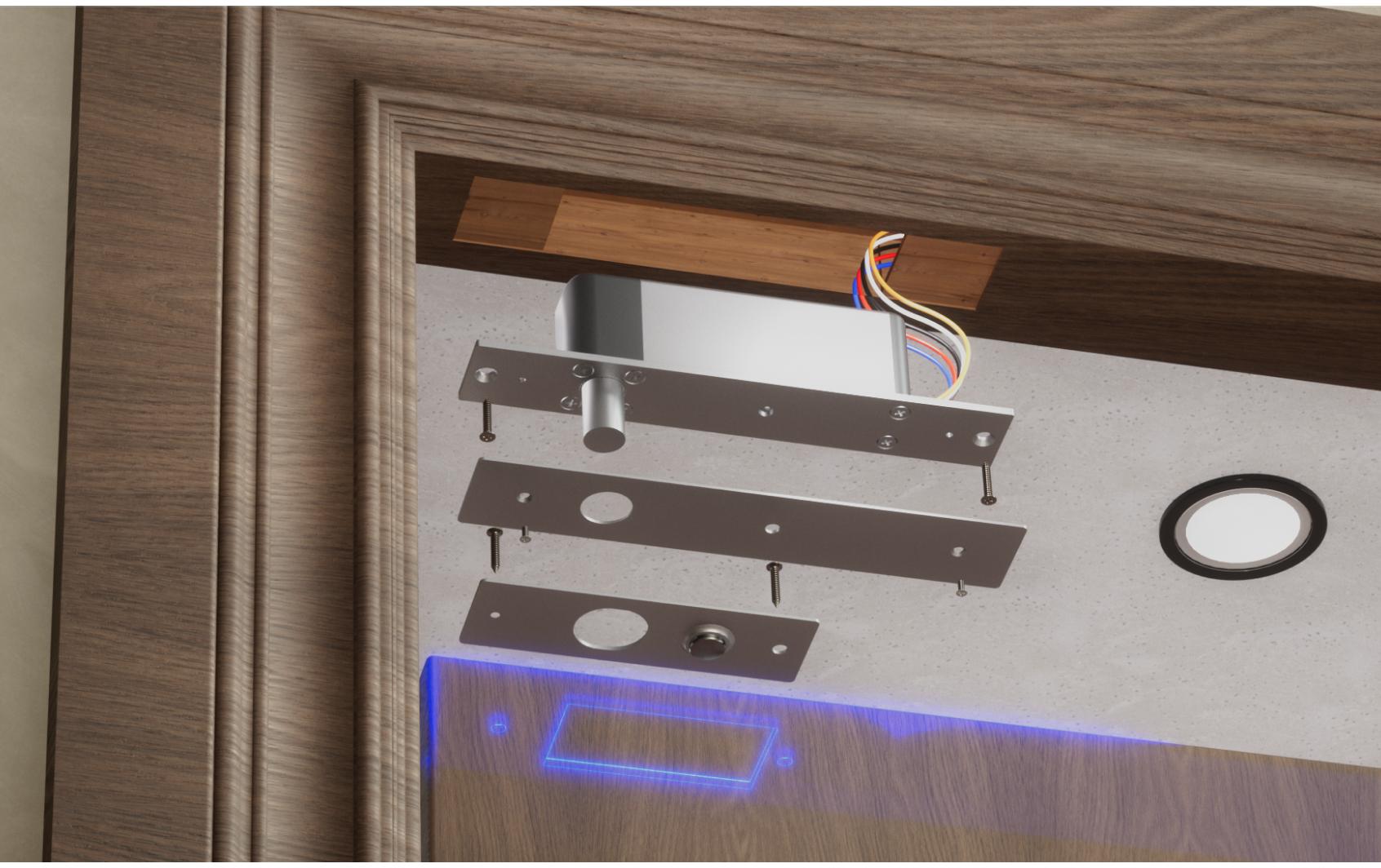 Ubiquiti Fail-Secure Bolzenschloss Silber