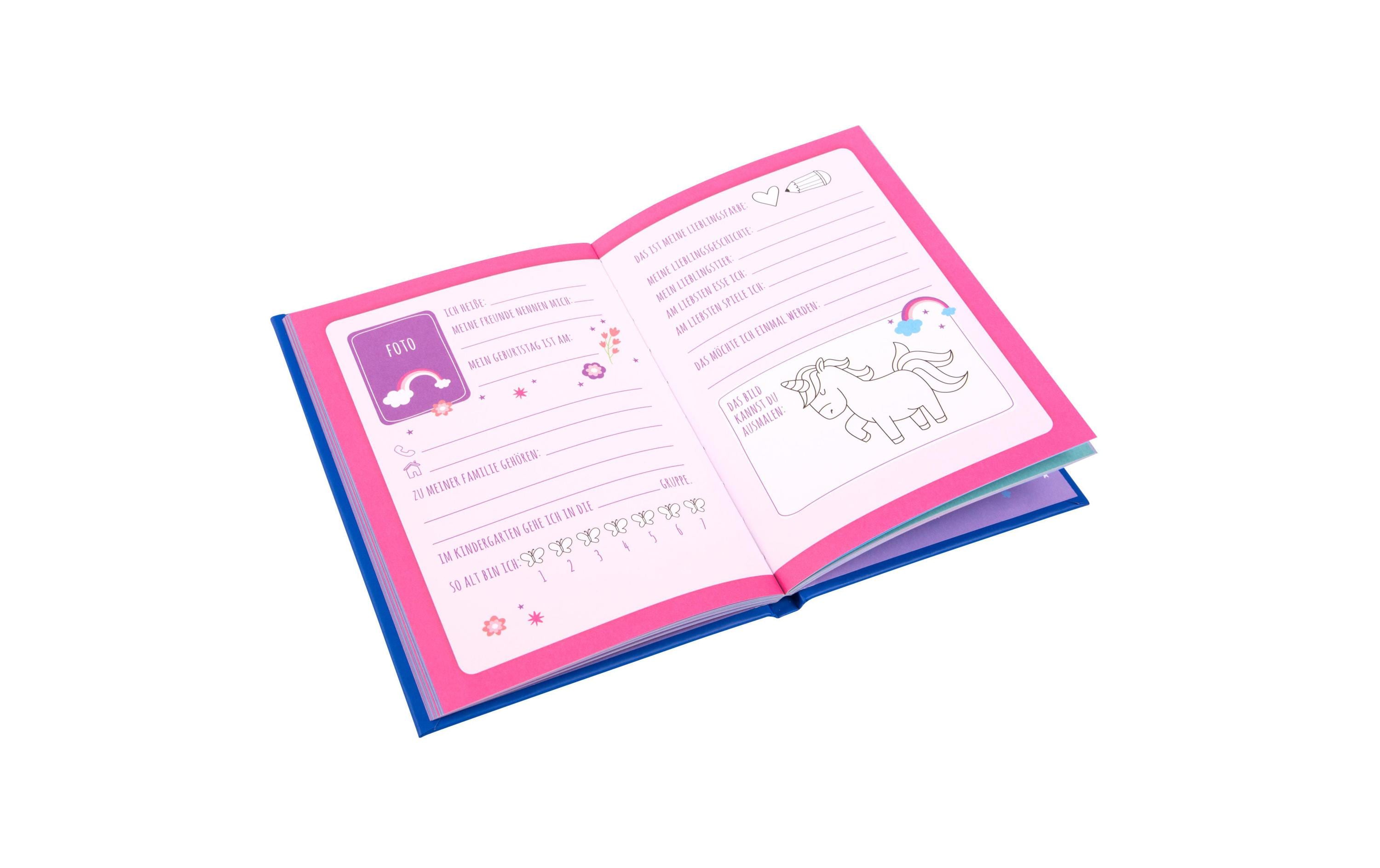 Goldbuch Kindergartenfreundebuch Einhornglück Goldbuch Kindergartenfreundebuch Einhornglück