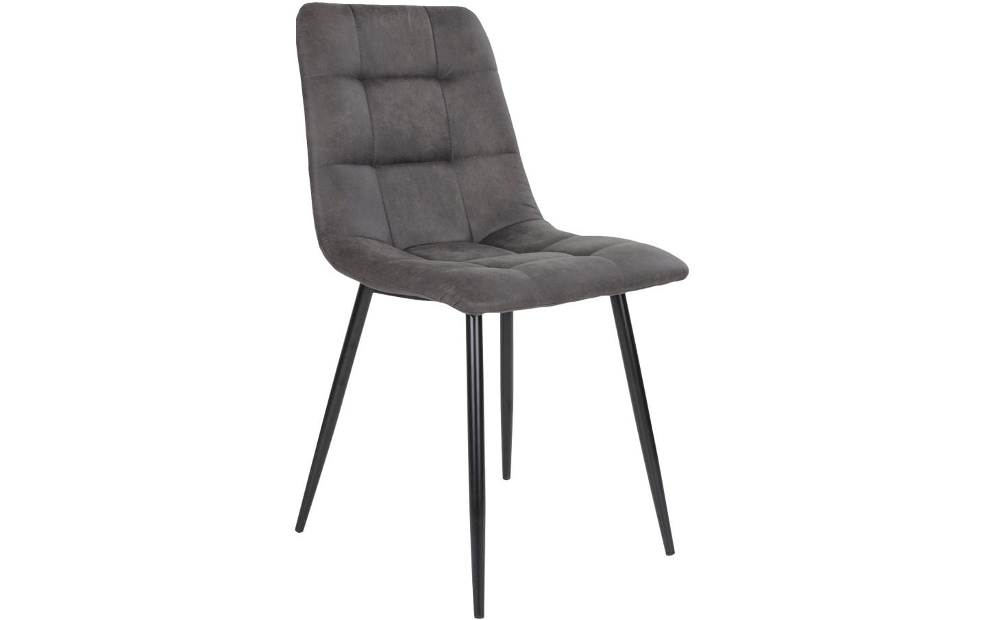 House Nordic Stuhl Middelfart 2 Stück, 86 x 55 cm, Dunkelgrau/Schwarz