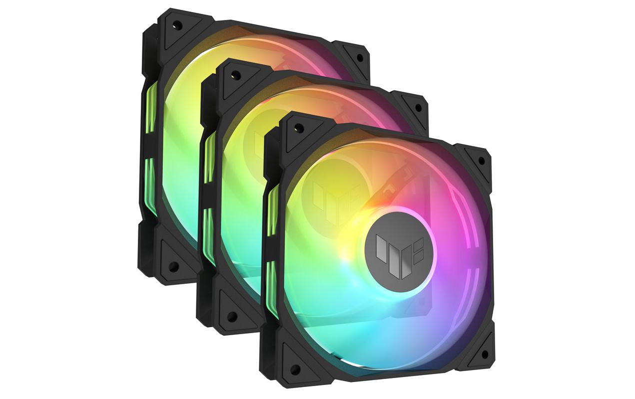 ASUS PC-Lüfter TUF GAMING TR120 ARGB 3IN1 Schwarz