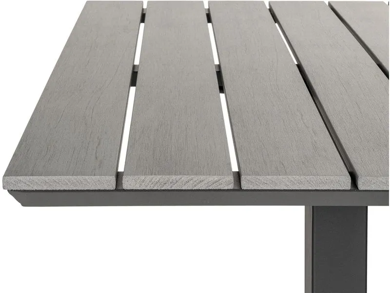 House Nordic Gartentisch Schwarz/Grau