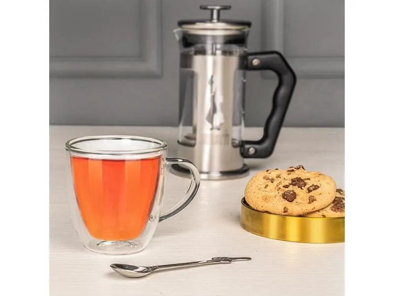 Bialetti Cappuccinotasse Capri 160 ml, 1 Stück, Transparent Bialetti Cappuccinotasse Capri 160 ml, 1 Stück, Transparent