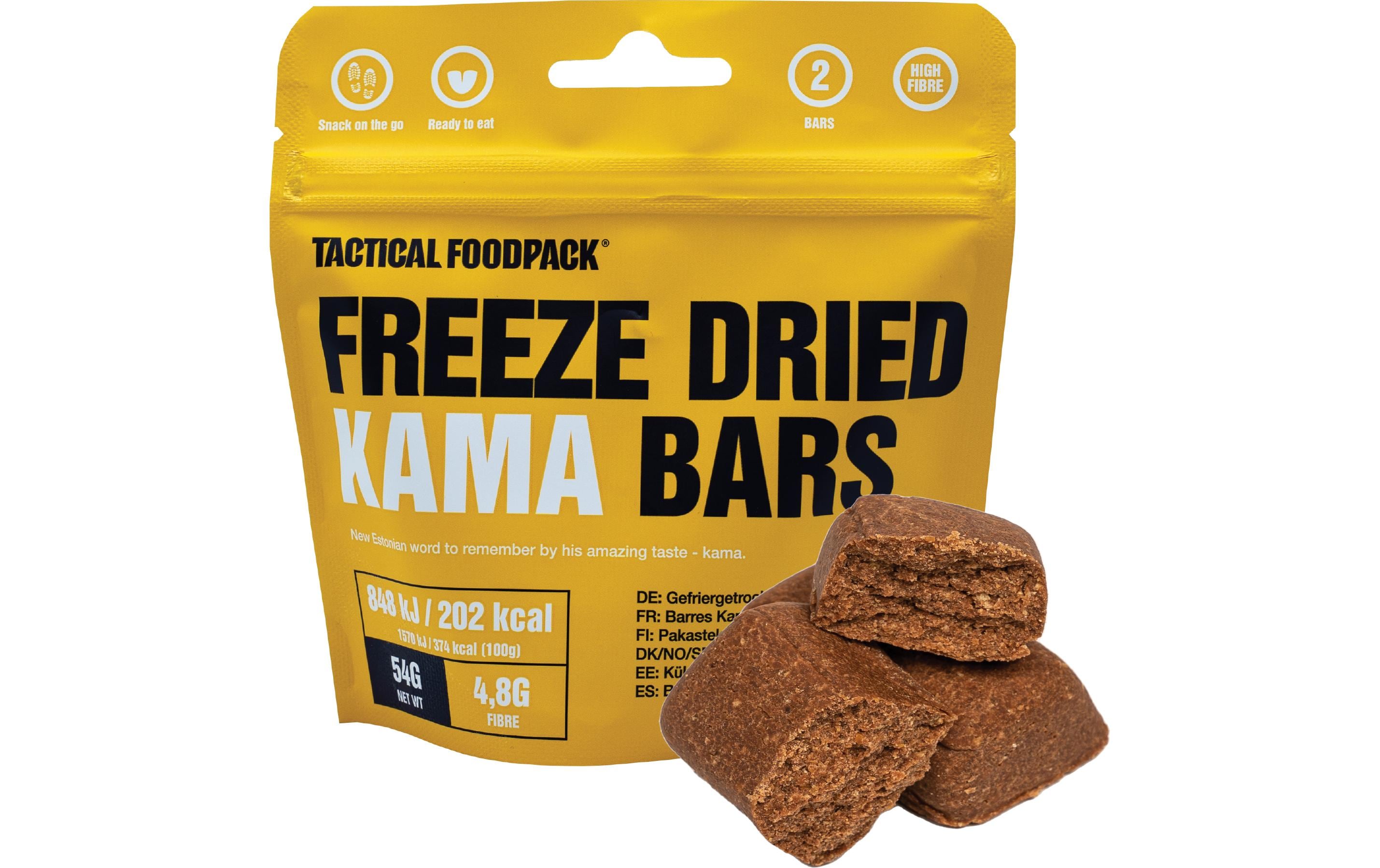 Tactical Foodpack Gefriergetrocknete Kama-Riegel