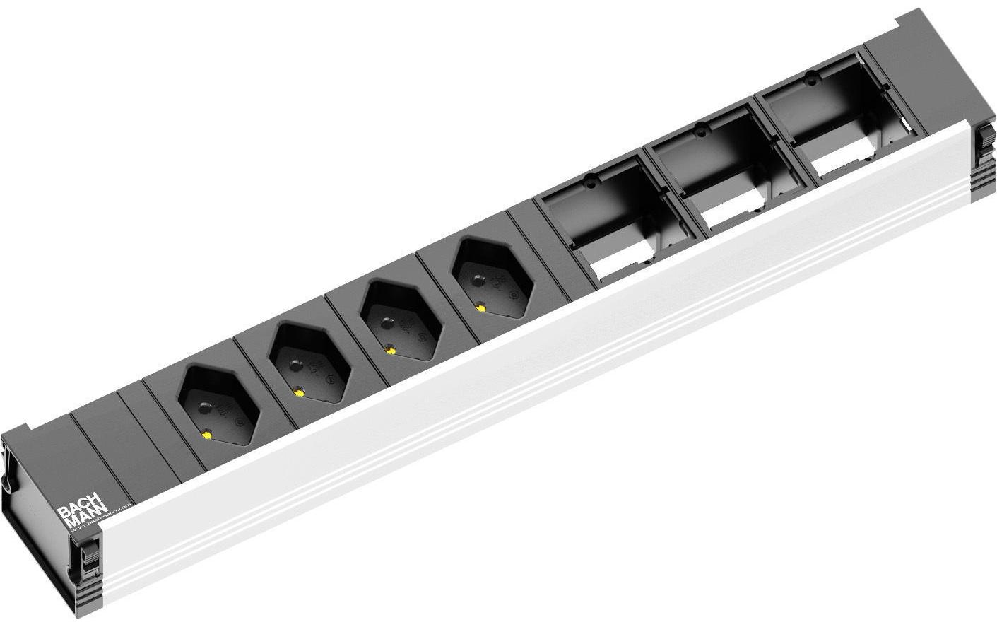 Bachmann Einbausteckerleiste CONI 4x T13, 3x ABD