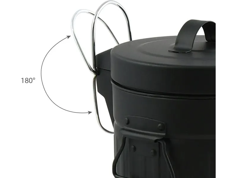 MSV Kosmetikeimer Habana 3 l, Schwarz