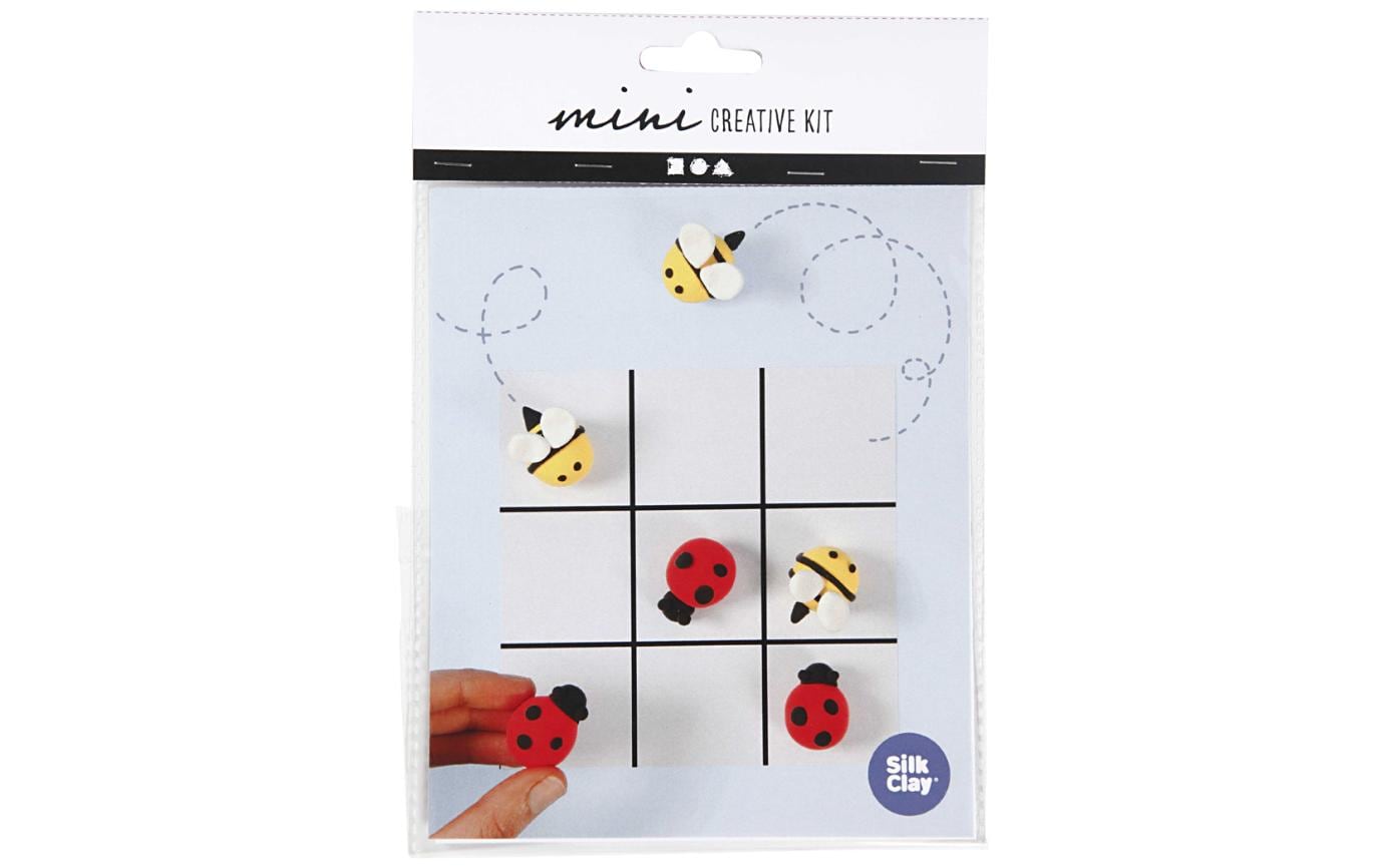 Creativ Company Modellier-Set Tic Tac Toe Modellieren, 1 Set