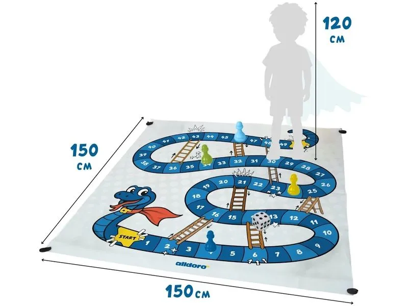alldoro Leiterspiel XXL, 1.5 x 1.5 m alldoro Leiterspiel XXL, 1.5 x 1.5 m