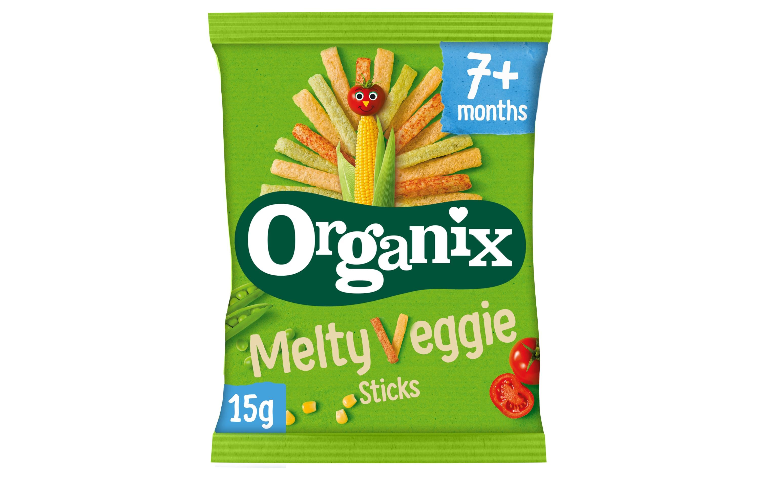 Organix Knabberspass Veggie Sticks 15 g