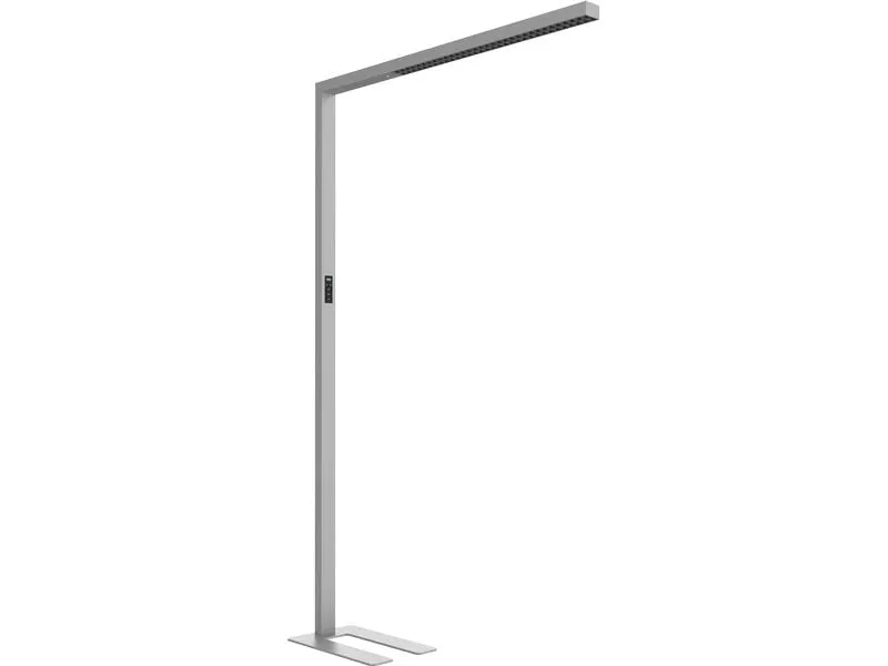 Hybriqs Bürostehleuchte Hybrid Light Four HCL, Silber