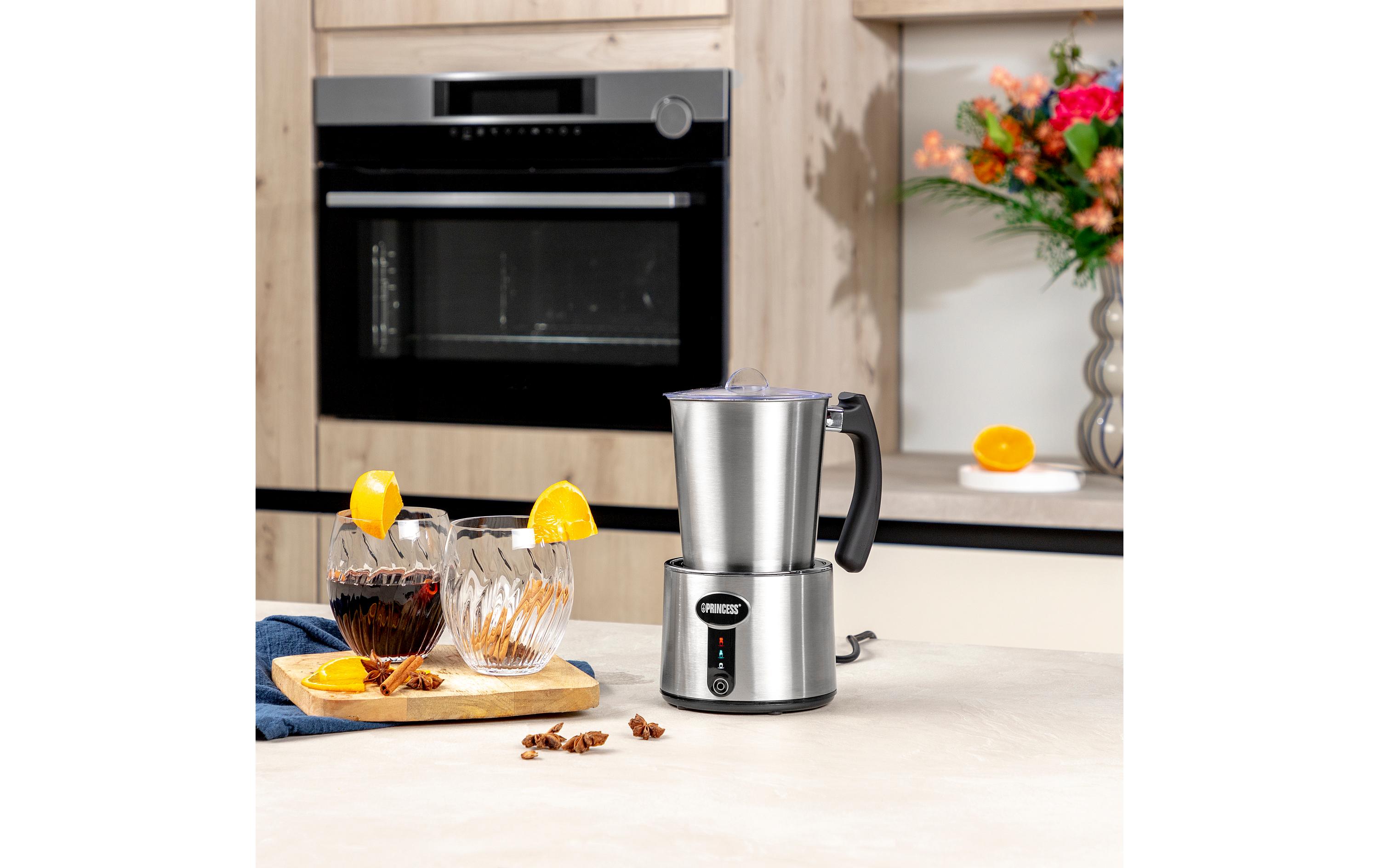 Princess Milchschäumer 500 ml, Silber