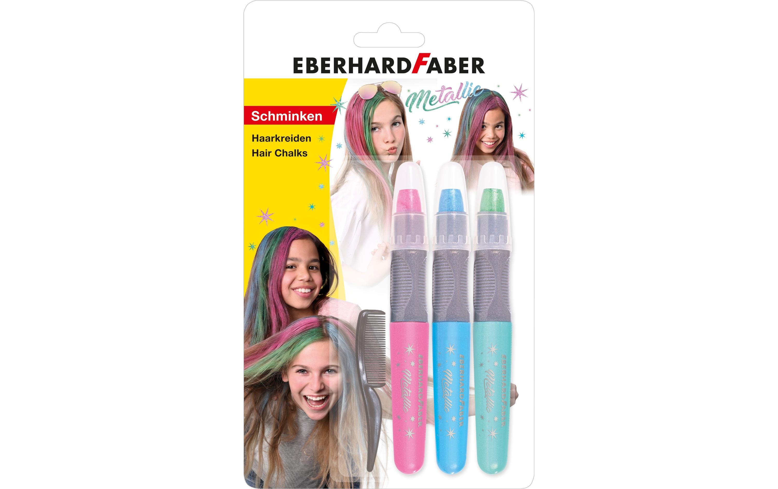 Eberhard Faber Haarkreide Set Metallic Eberhard Faber Haarkreide Set Metallic