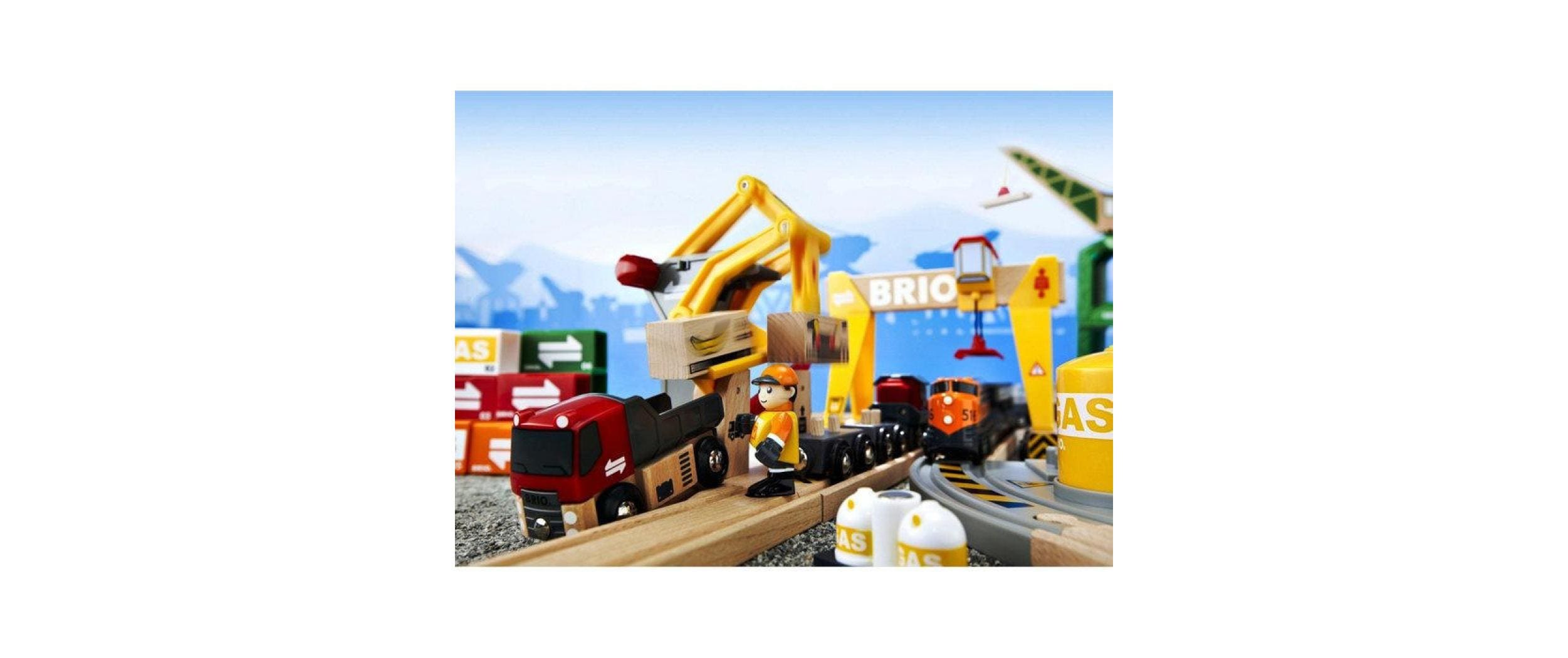 BRIO Eisenbahn Frachtverladestation BRIO Eisenbahn Frachtverladestation