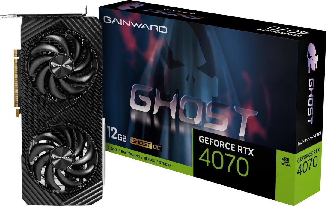 Gainward Grafikkarte GeForce RTX 4070 Ghost OC 12 GB