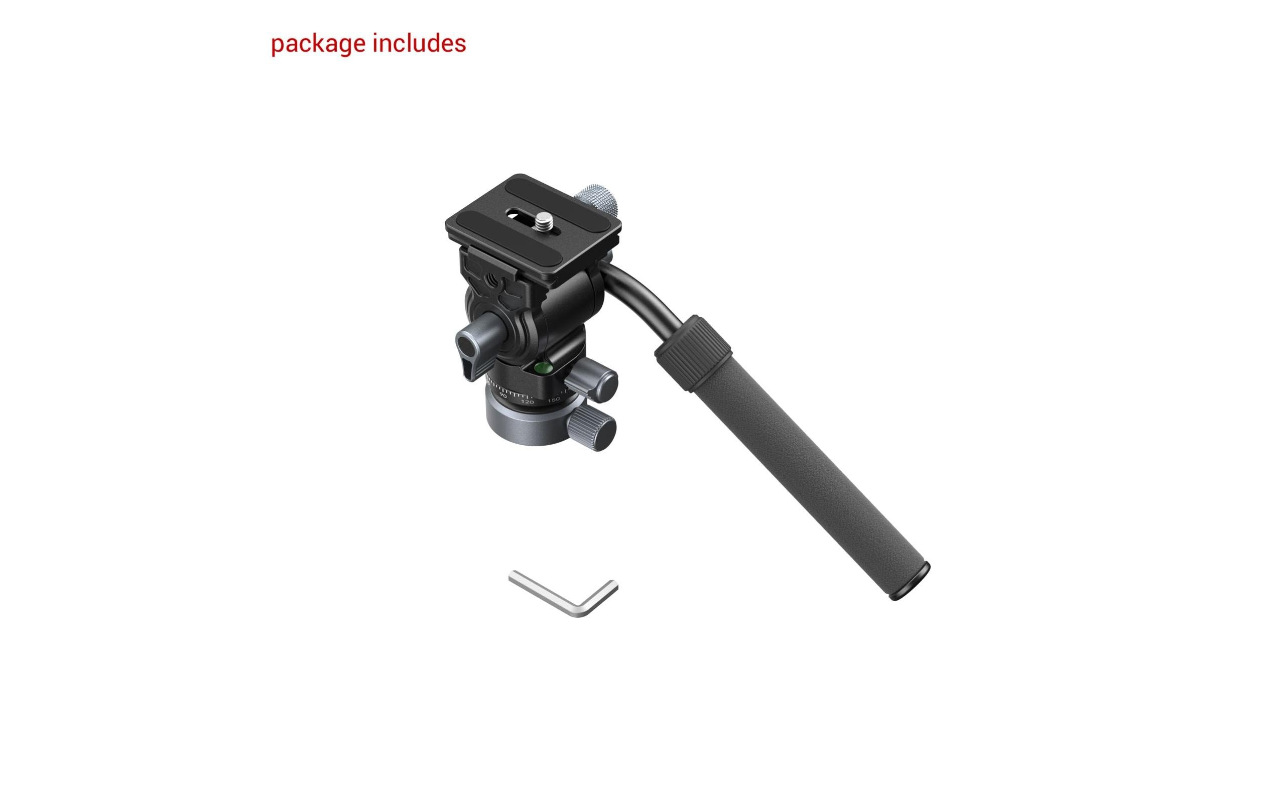 Smallrig Videokopf mit Nivelliersockel CH20