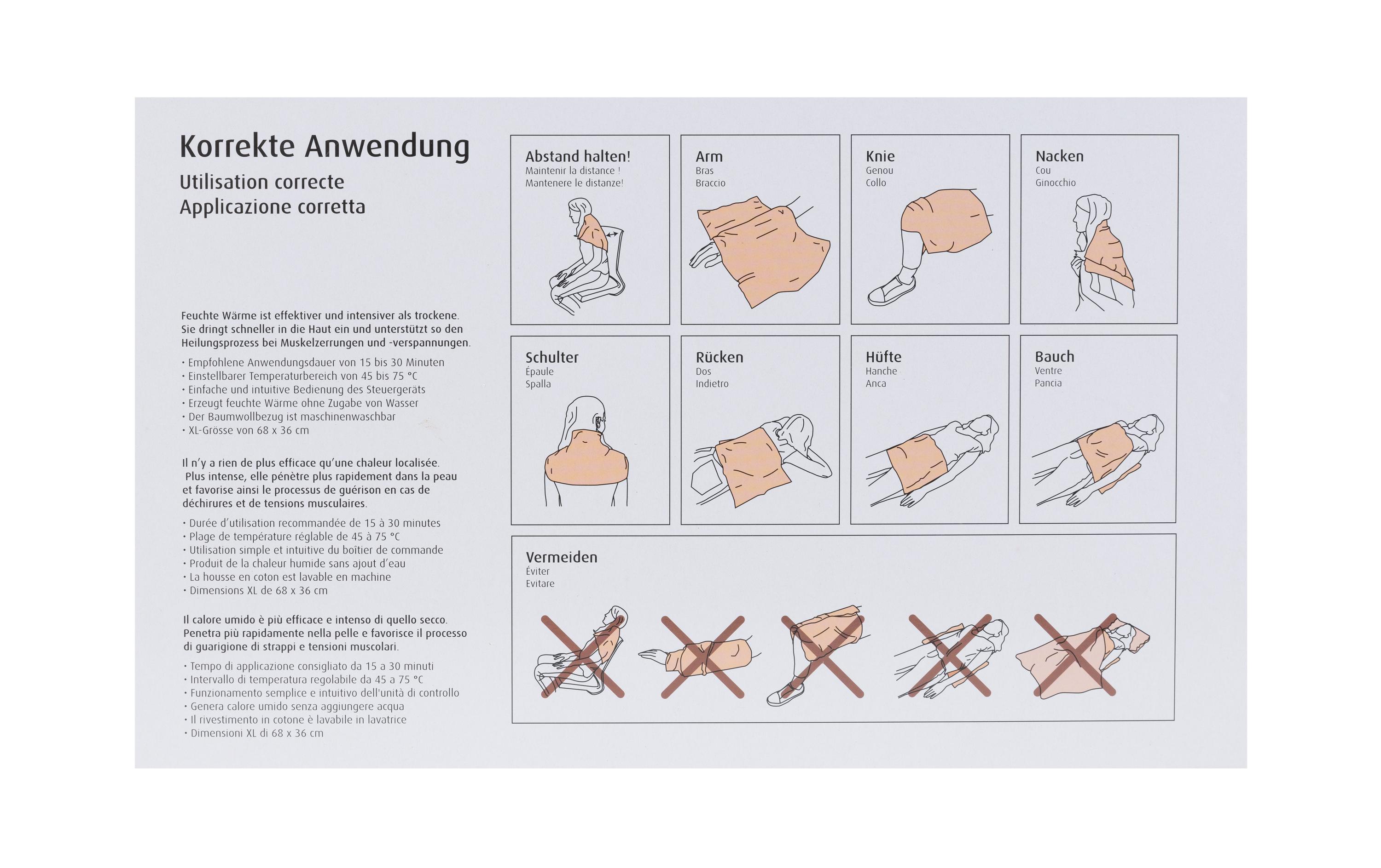 MEDiDOR Feuchtwärmekissen