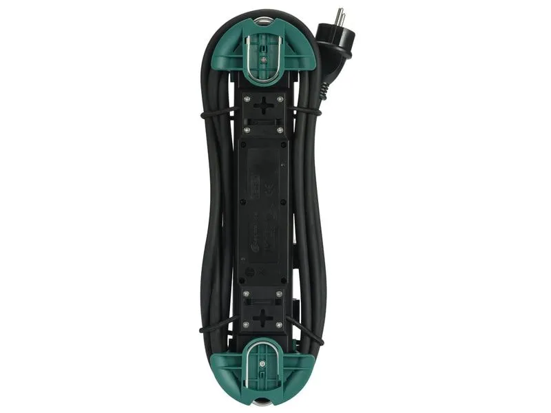 Bachmann Steckdosenleiste HOOK Outdoor 4xCEE7/3 4.0m CEE7/7 IP44 Bachmann Steckdosenleiste HOOK Outdoor 4xCEE7/3 4.0m CEE7/7 IP44
