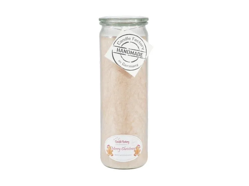 Candle Factory Duftkerze Big Jumbo Merry Christmas Candle Factory Duftkerze Big Jumbo Merry Christmas