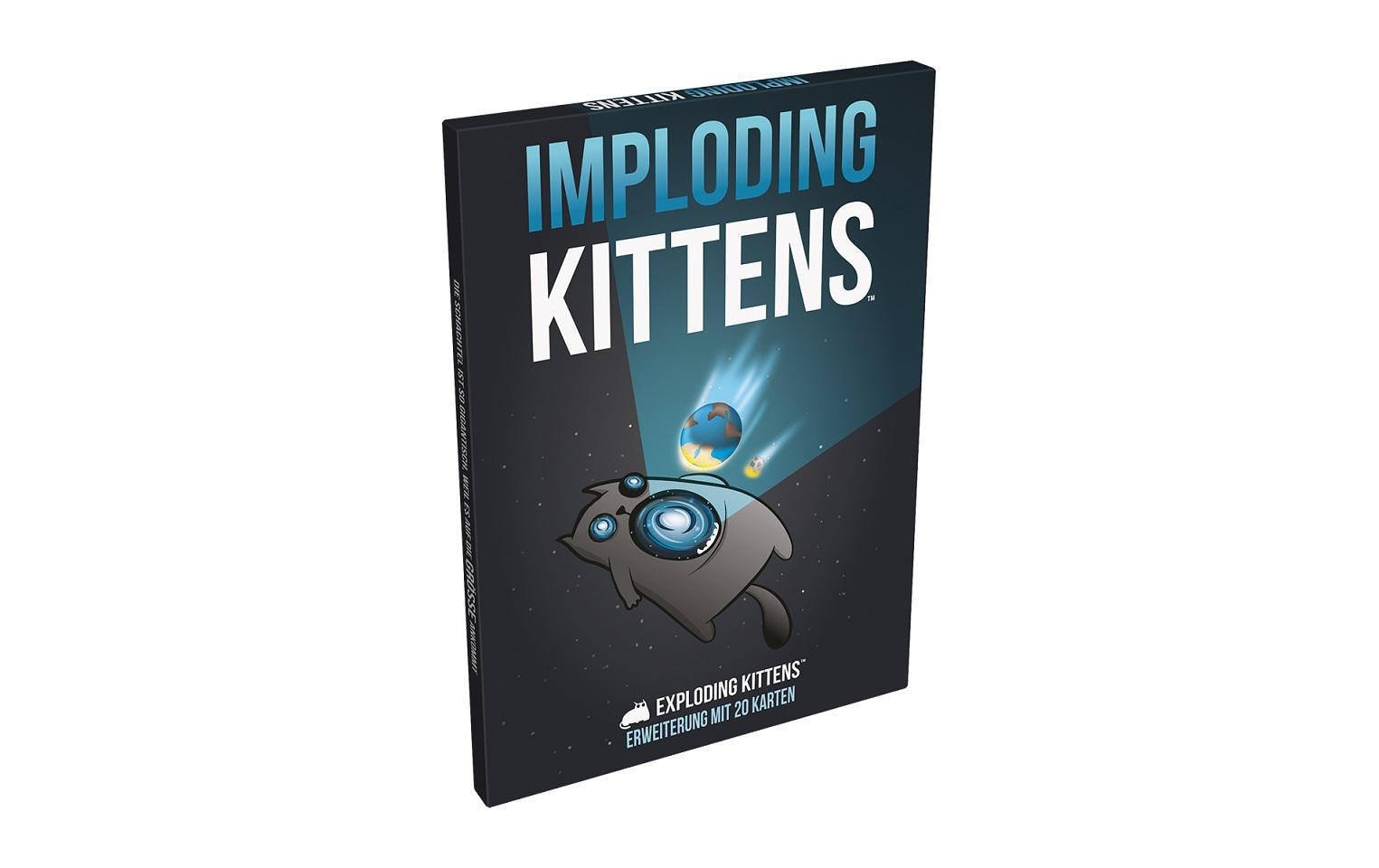 Asmodée Partyspiel Exploding Kittens: Imploding Kittens