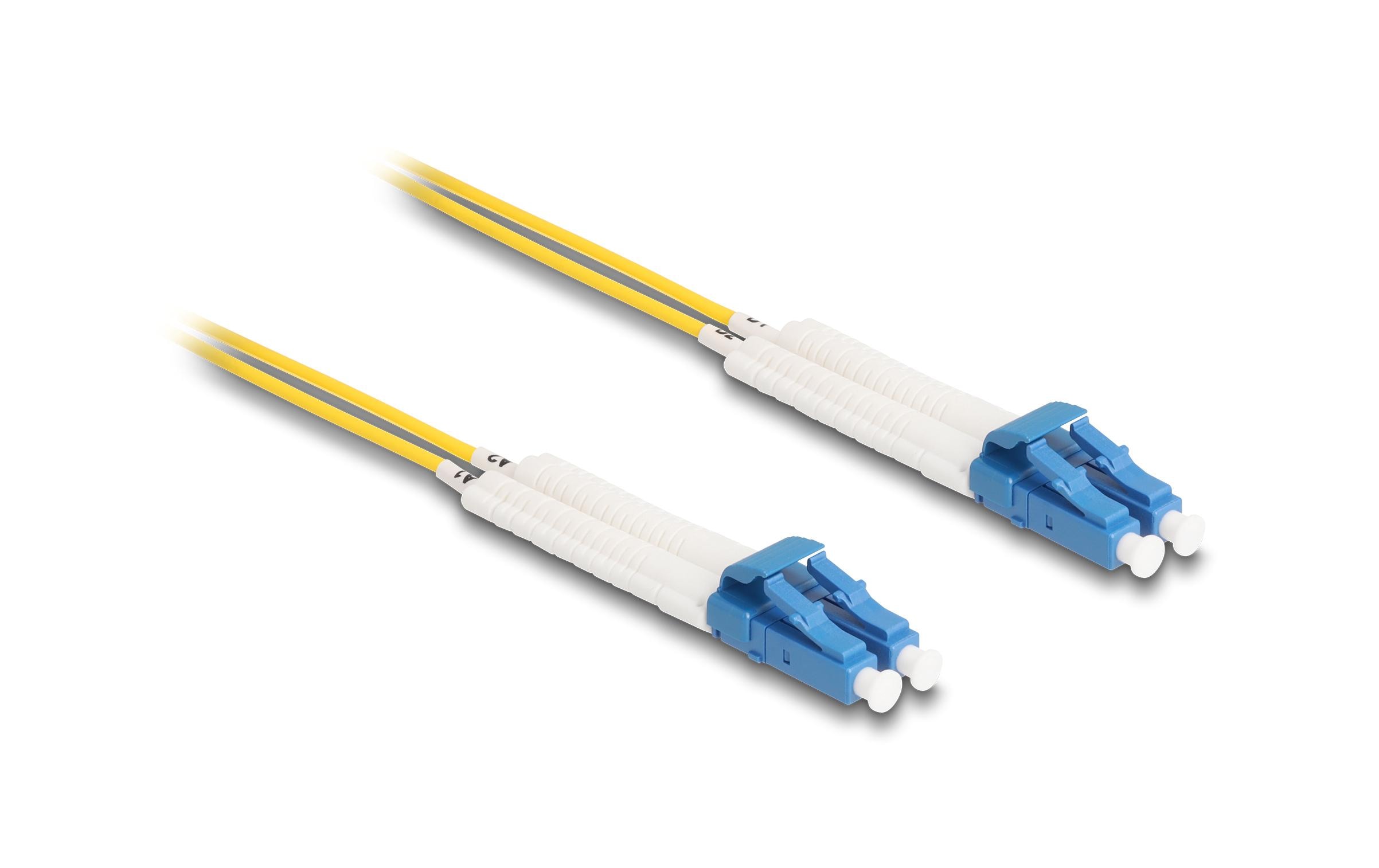 Delock LWL-Patchkabel Singlemode LC – LC, OS2, Duplex, 5 m