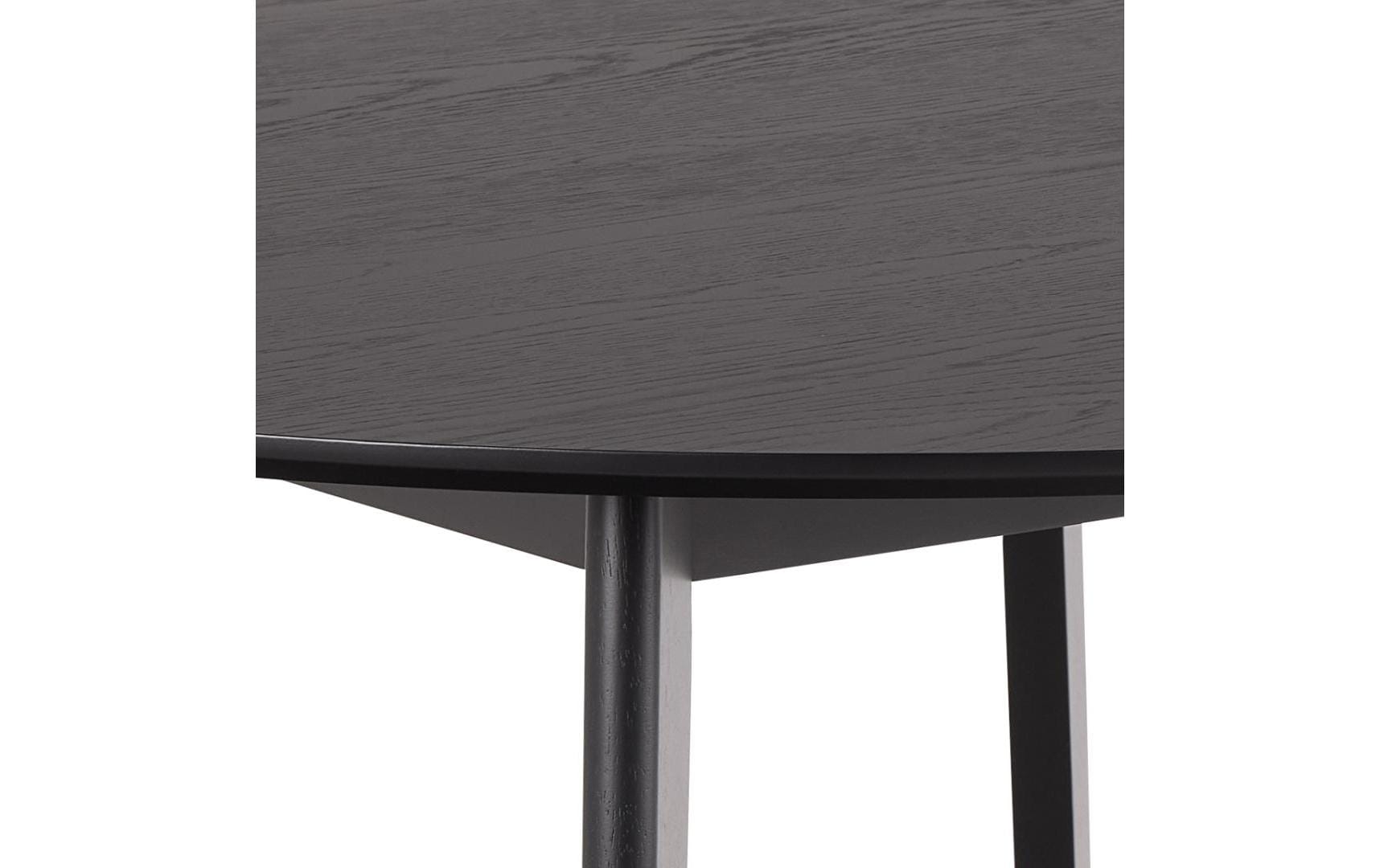 AC Design Tisch Roxby 120 x 76 cm, Schwarz