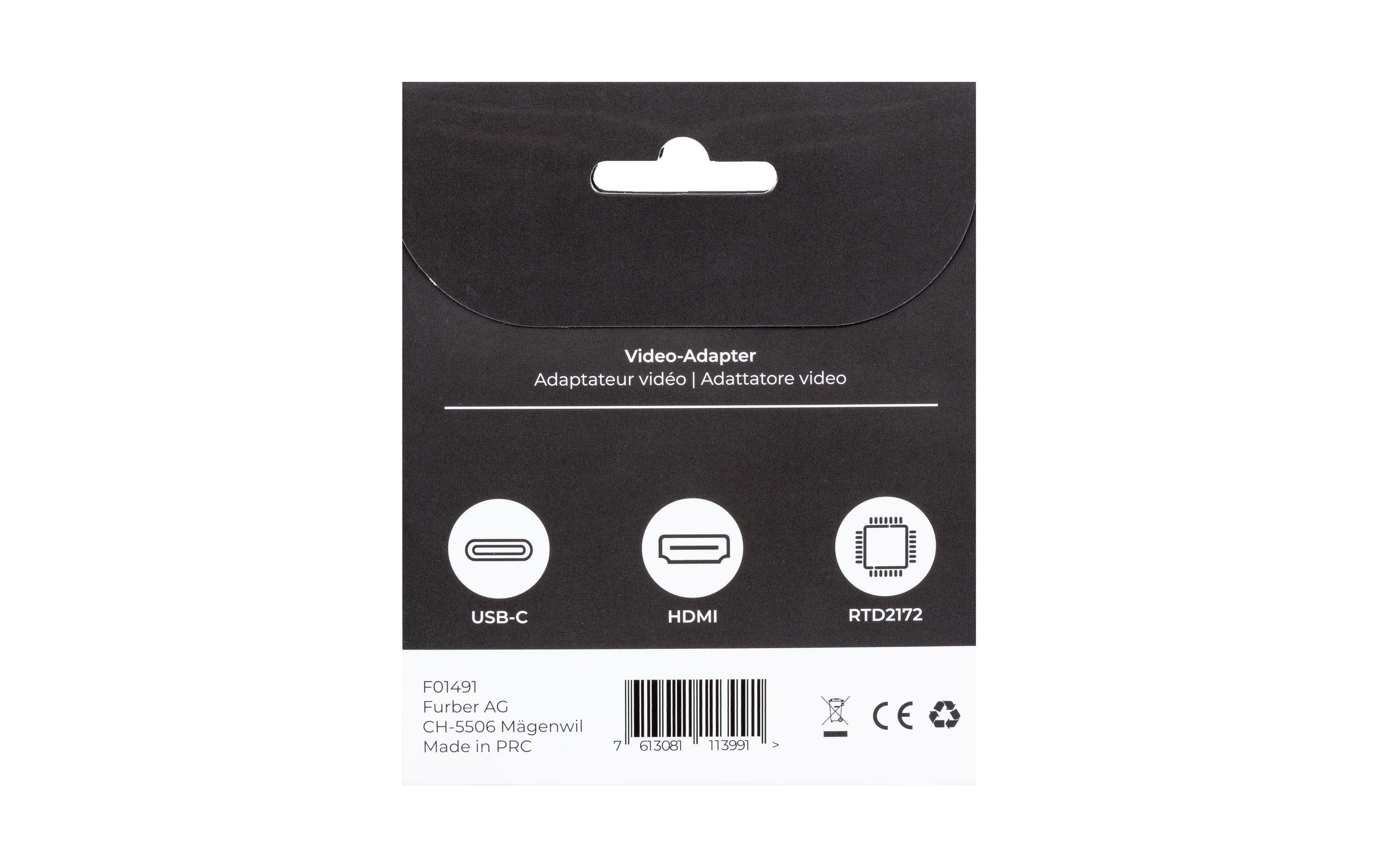 onit Adapter USB Type-C - HDMI, 1 Stück