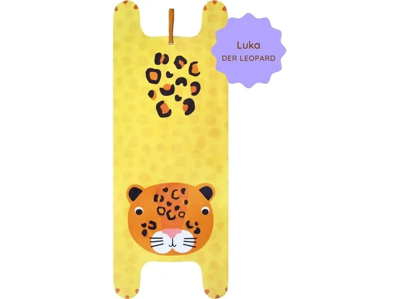 Yogitier Luka der Leopard Naturkautschuk Gelb 155 x 60 cm Yogitier Luka der Leopard Naturkautschuk Gelb 155 x 60 cm