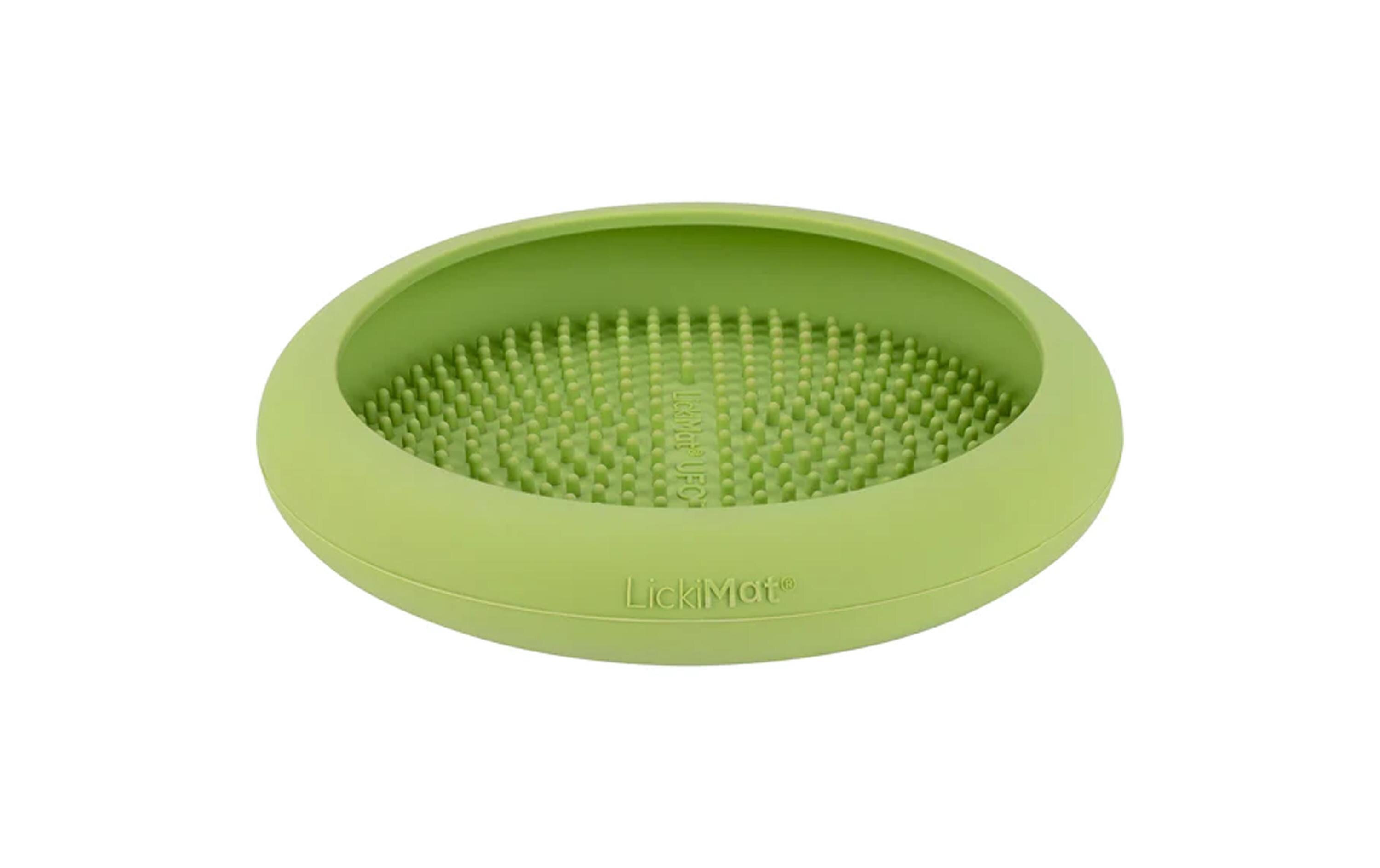 LickiMat Futtermatte Dog UFO, ø 18 cm, Grün