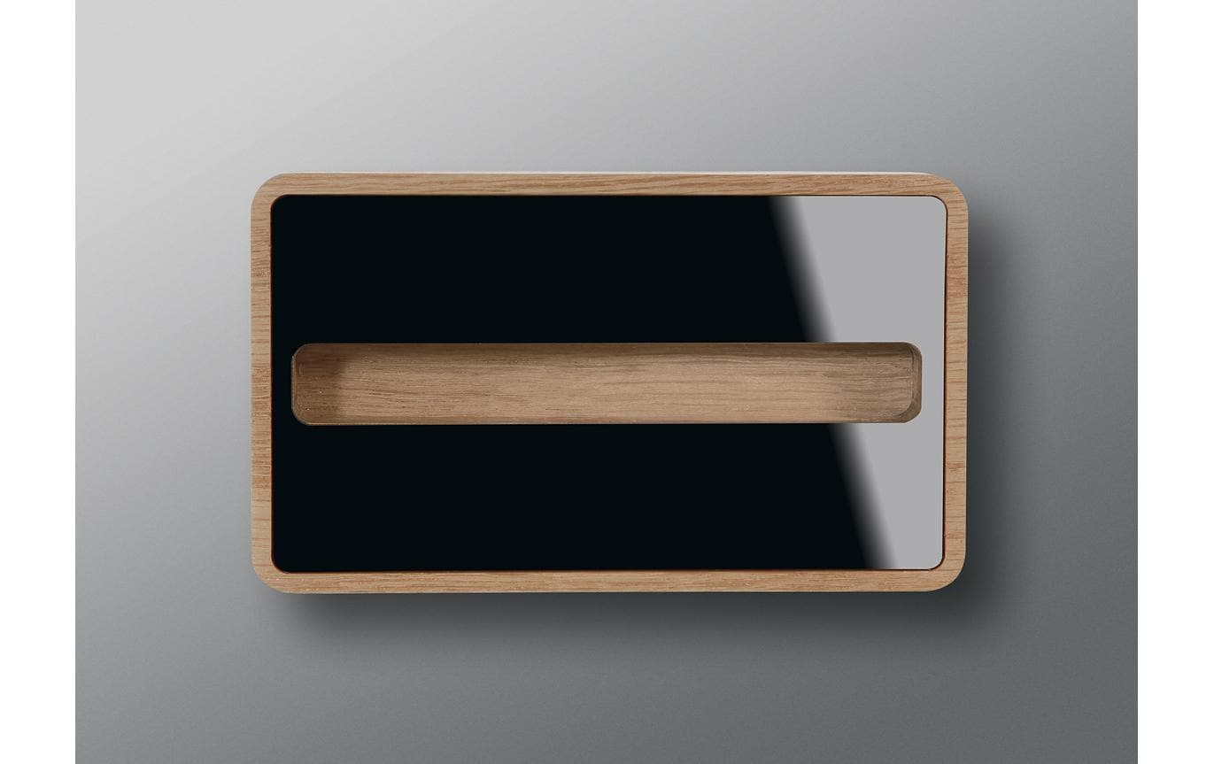 Sigel Visitenkartenhalter 1-fach, Schwarz/Braun