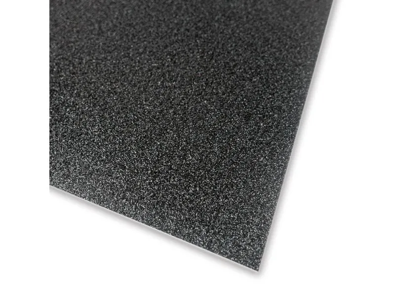 URSUS Glitzerkarton A4, 300 g/m², 10 Blatt, Schwarz URSUS Glitzerkarton A4, 300 g/m², 10 Blatt, Schwarz