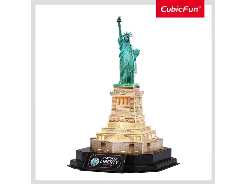 CubicFun 3D Puzzle Freiheitsstatue LED 79 Teile CubicFun 3D Puzzle Freiheitsstatue LED 79 Teile