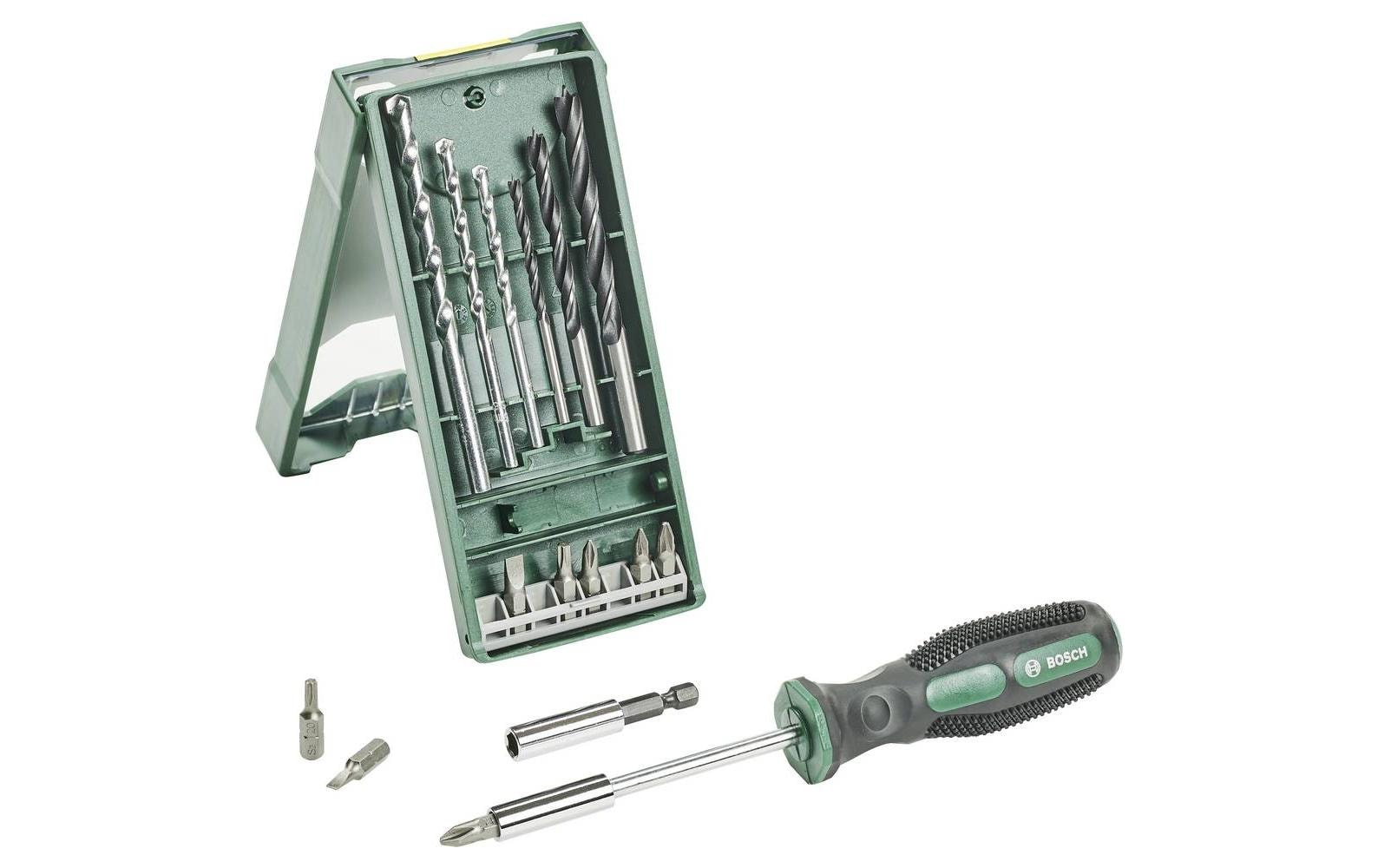 Bosch Bohr- und Bitset Mini X-Line, 15+1 Stück
