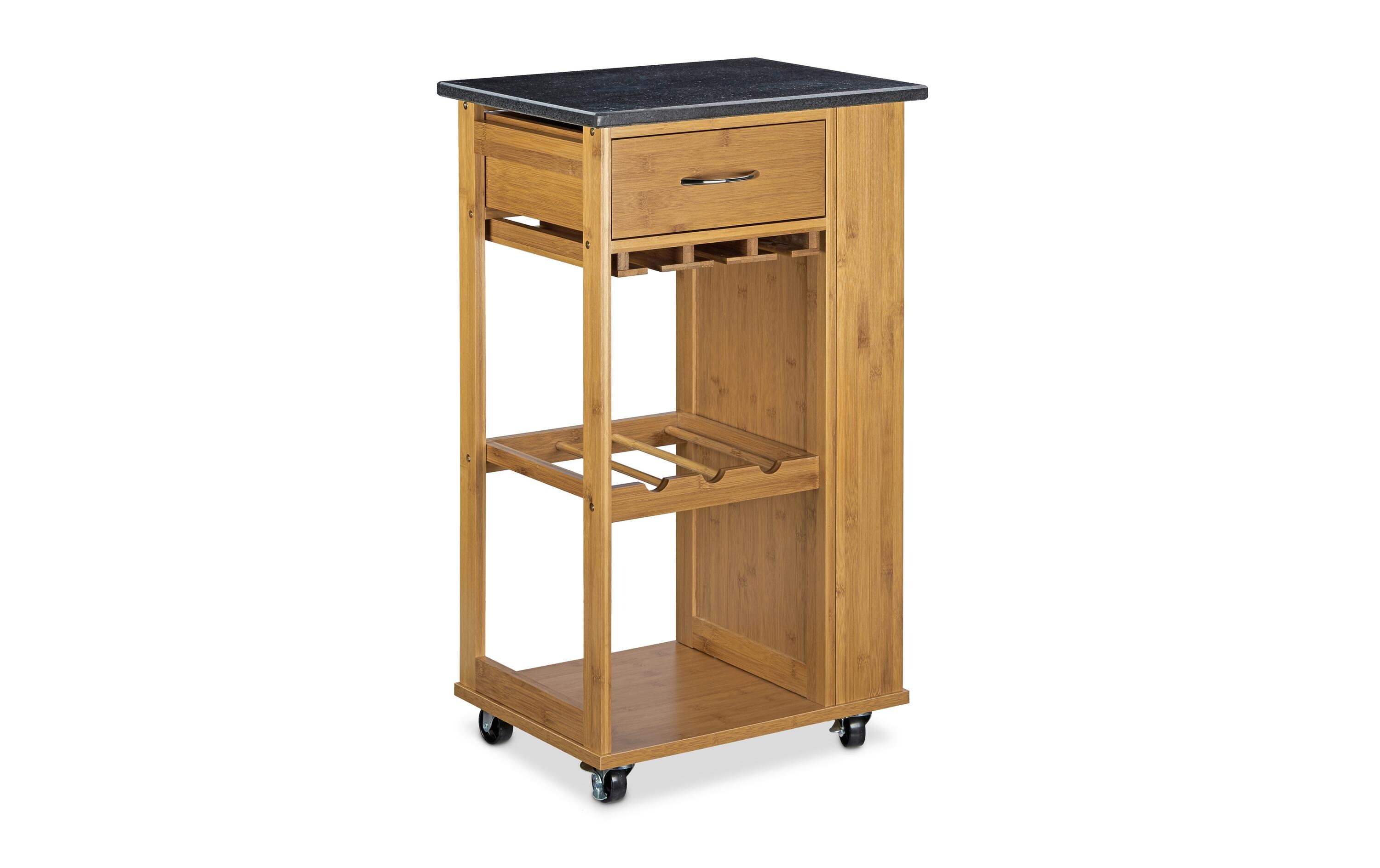 relaxdays Küchenwagen Alfred 81.5 x 47.5 x 37.5 cm relaxdays Küchenwagen Alfred 81.5 x 47.5 x 37.5 cm