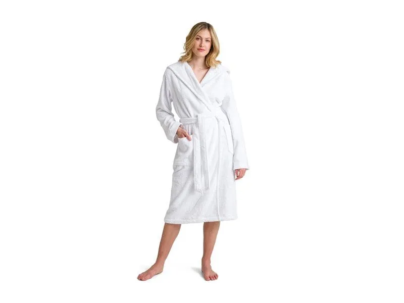 Möve Bademantel Superwuschel S, Weiss