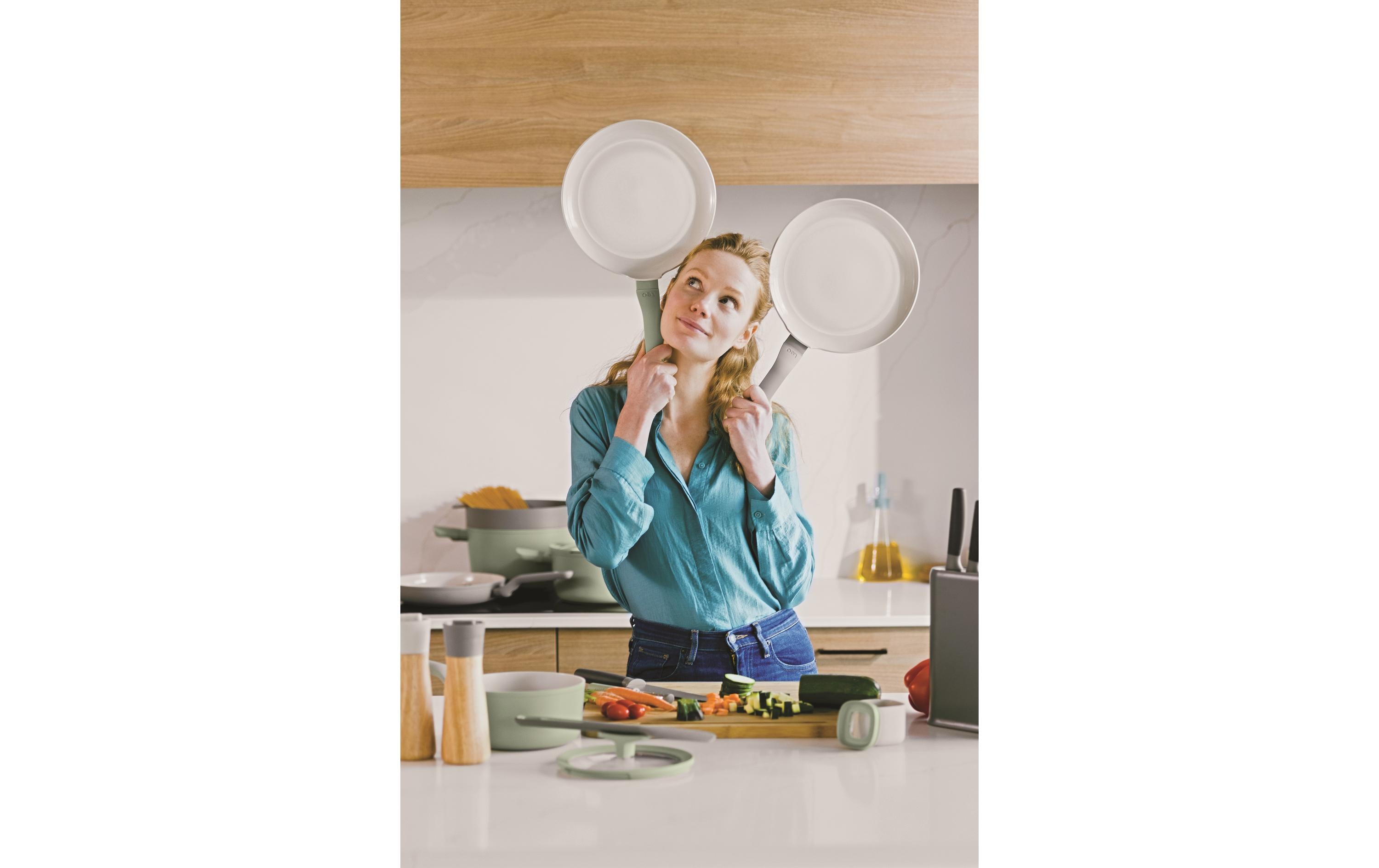 BergHOFF Omelettenpfanne Leo Balance Moonmist 25 cm