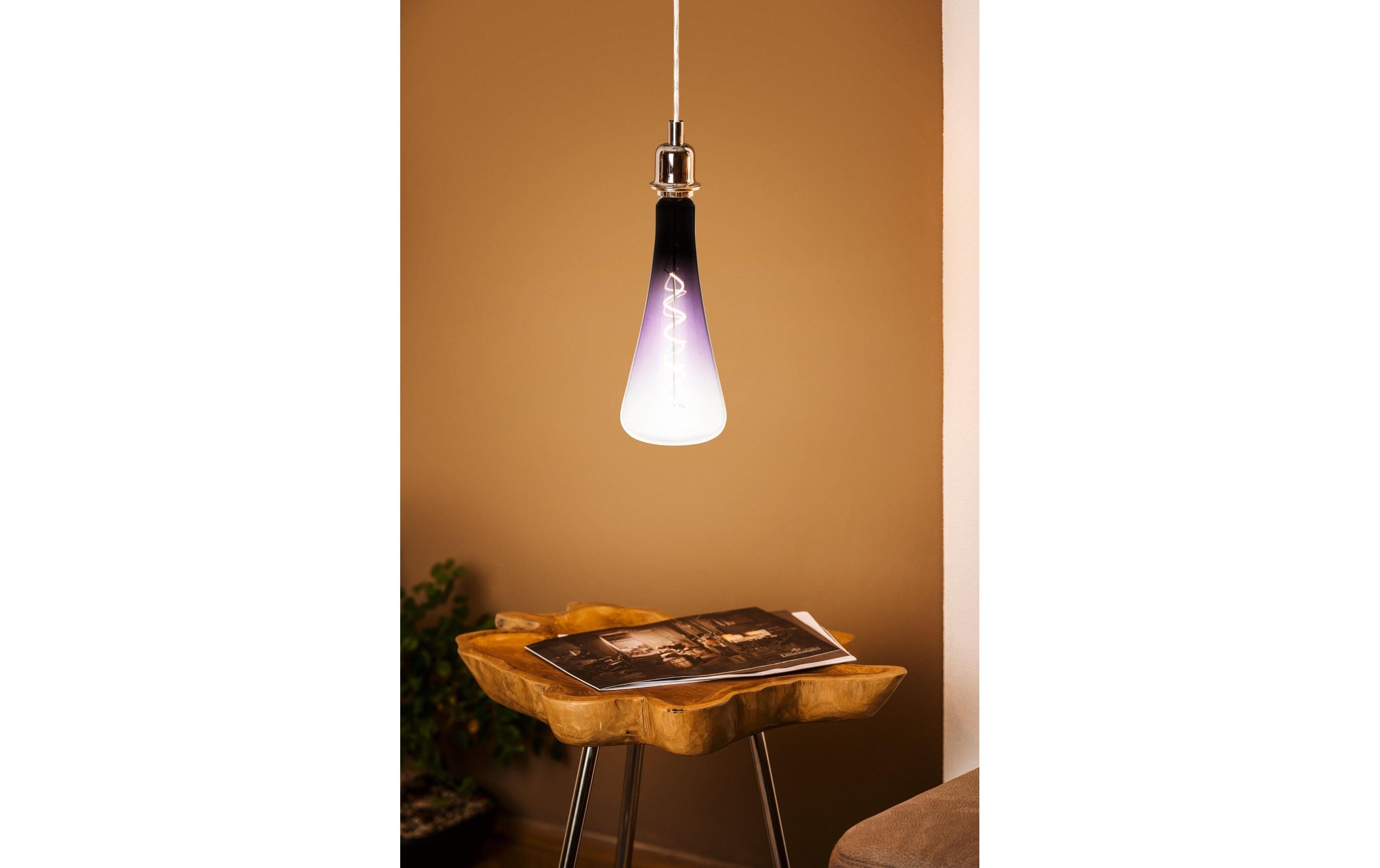 EGLO Leuchten Lampe 4 W E27 Schwarz-Transparent-Violett EGLO Leuchten Lampe 4 W E27 Schwarz-Transparent-Violett