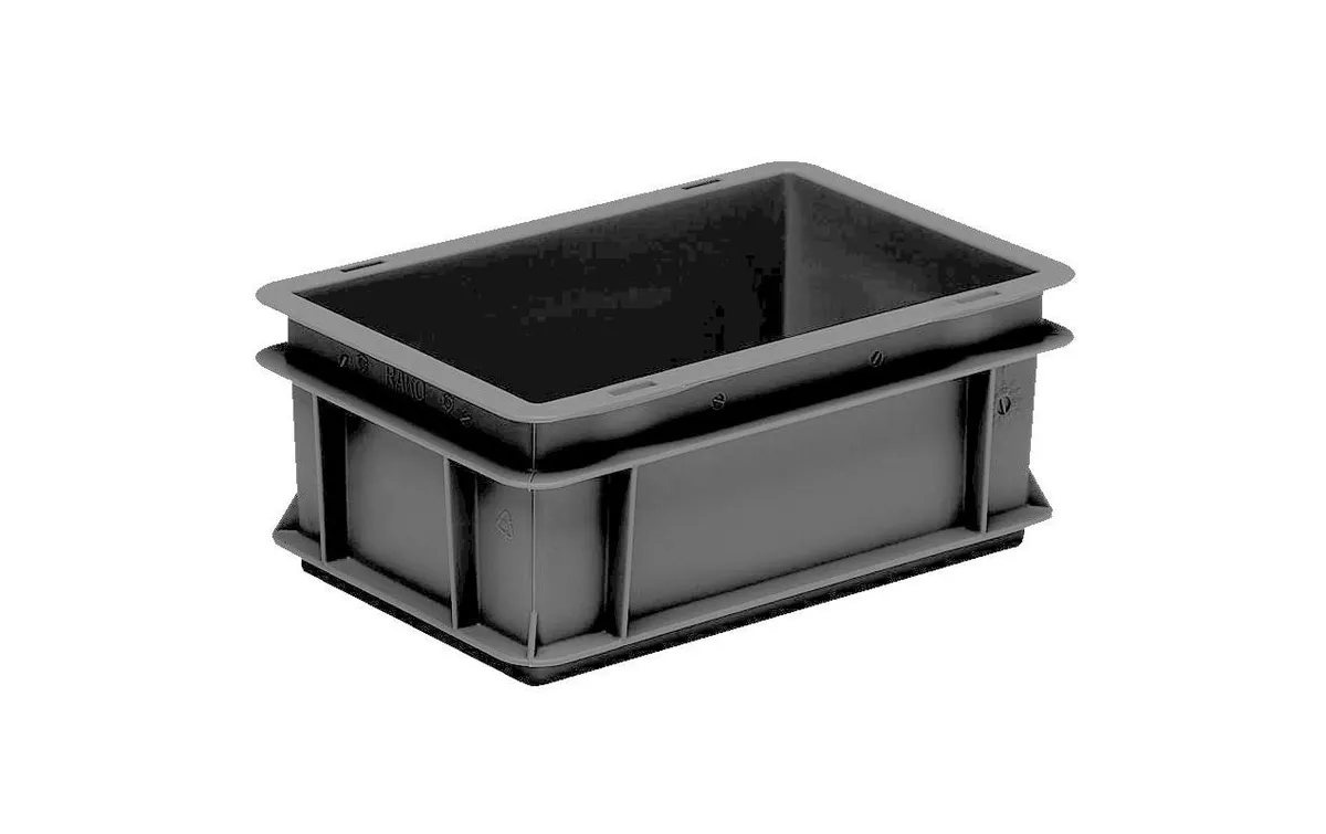 Utz Stapelbehälter RAKO ESD 300 x 200 x 117 Schwarz Utz Stapelbehälter RAKO ESD 300 x 200 x 117 Schwarz