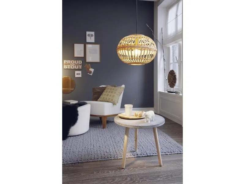 EGLO Leuchten Pendelleuchte AMSFIELD 1x E27 38 cm EGLO Leuchten Pendelleuchte AMSFIELD 1x E27 38 cm