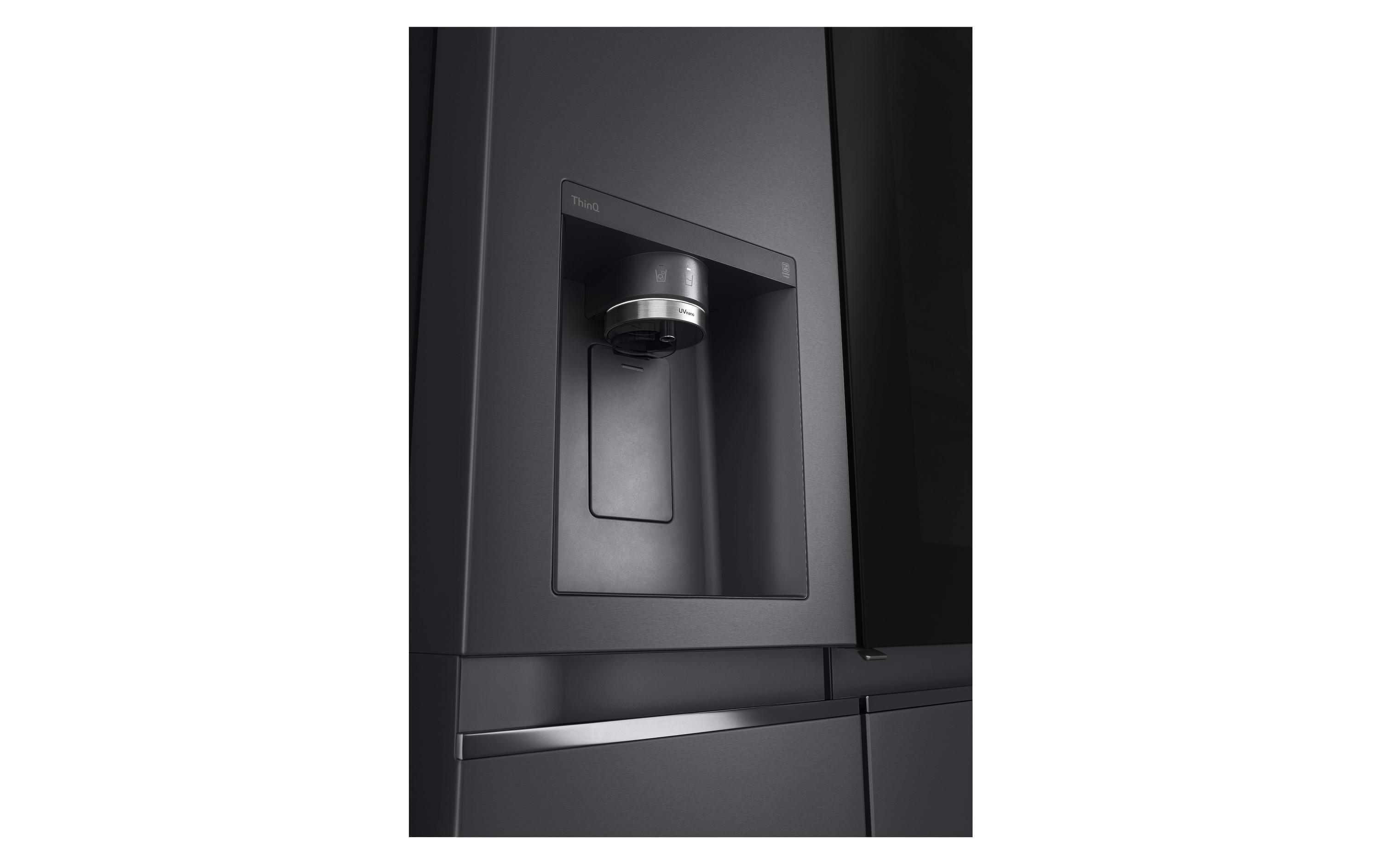 LG Foodcenter GSXV90MCDE Matte Black Steel LG Foodcenter GSXV90MCDE Matte Black Steel