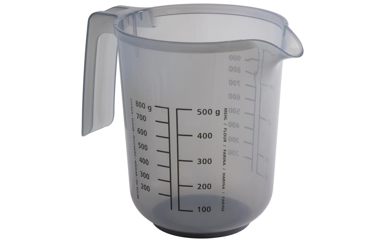 APS Rührbecher mit Deckel MIXUP 1 l, French Grey