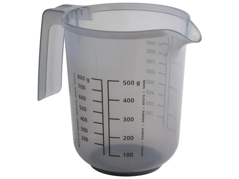 APS Rührbecher mit Deckel MIXUP 1 l, French Grey