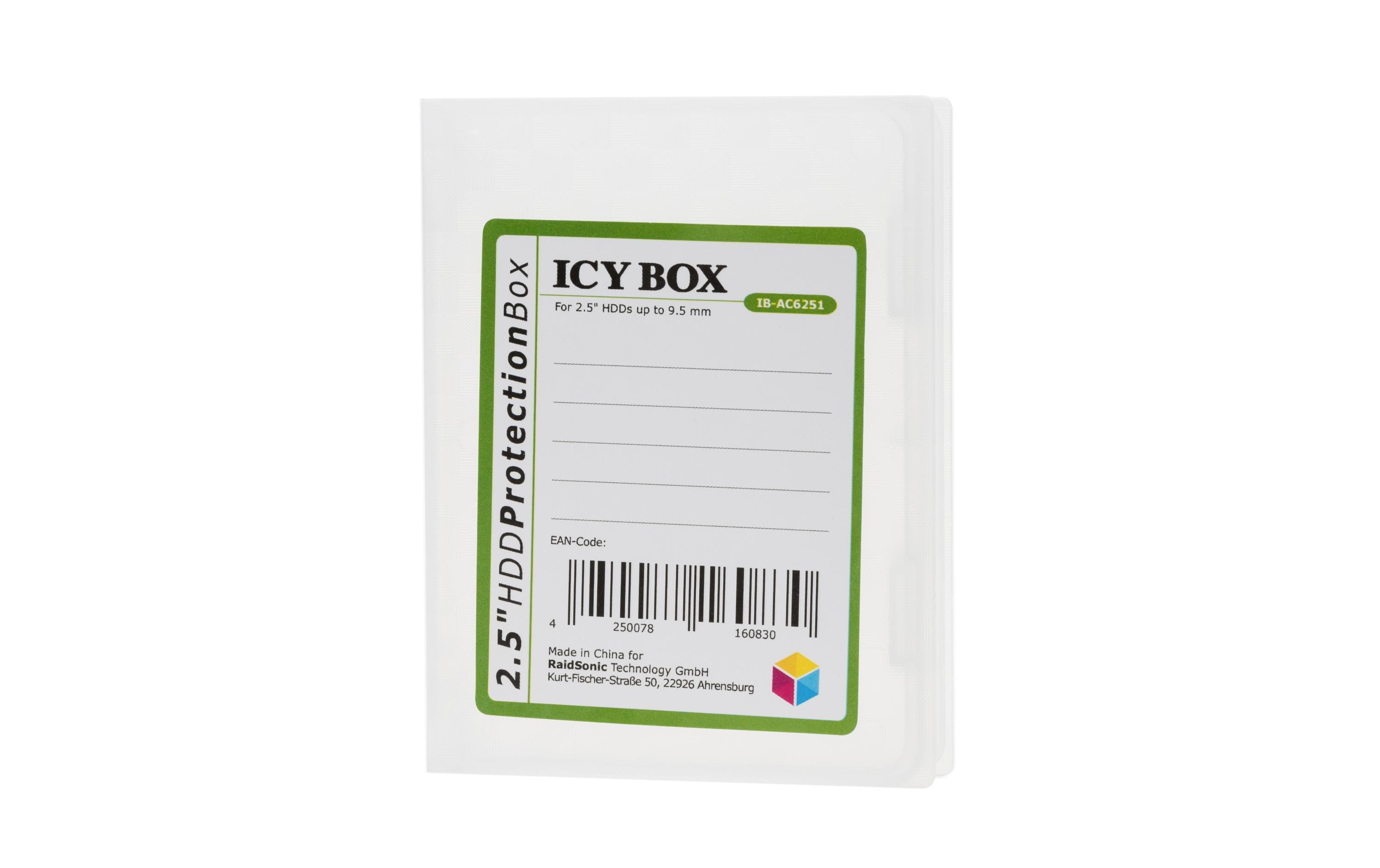 ICY BOX Schutzgehäuse IB-AC6251 2.5 ICY BOX Schutzgehäuse IB-AC6251 2.5