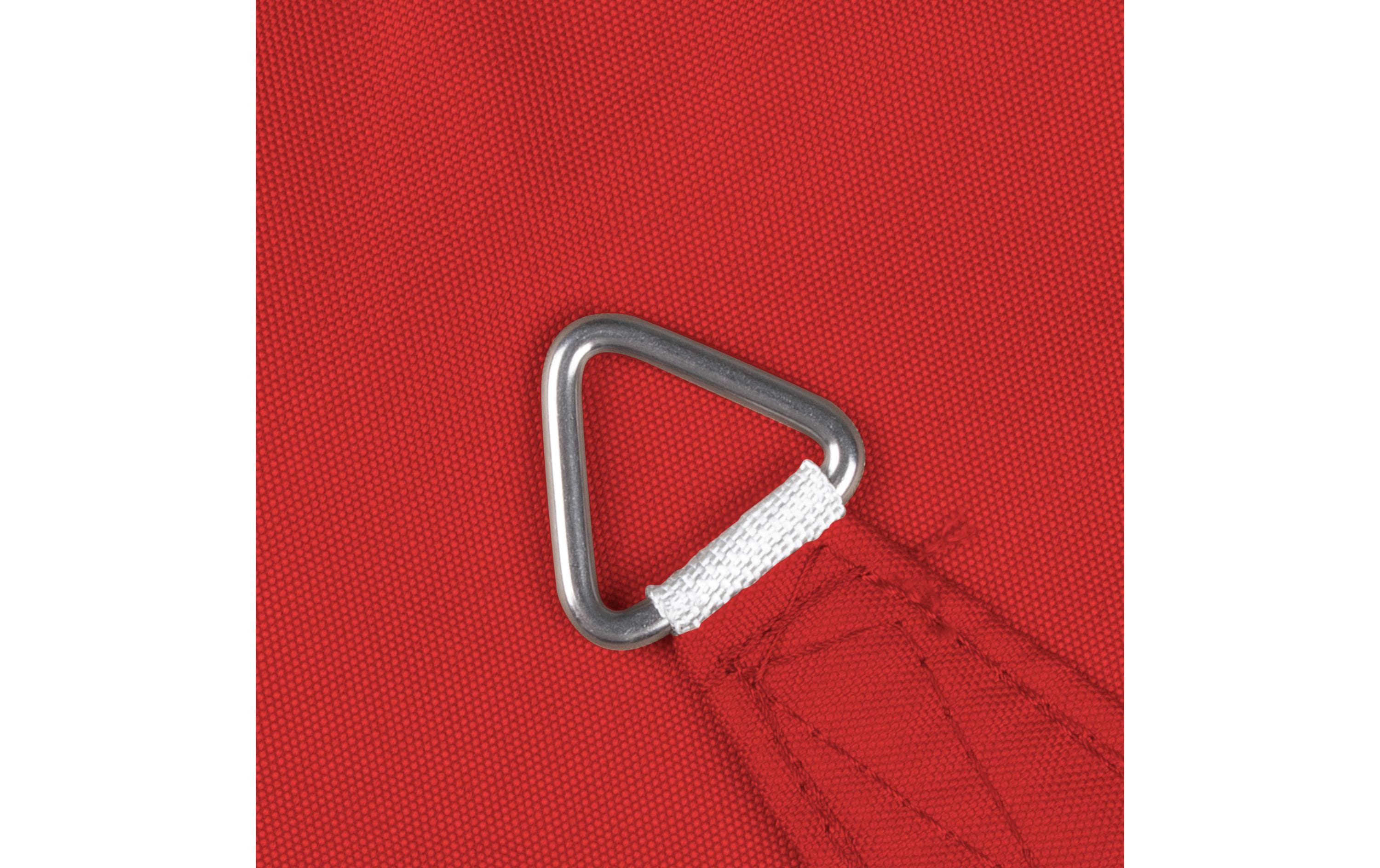 Windhager Sonnensegel Cannes, 2 x 3 m, Eckig, Rot