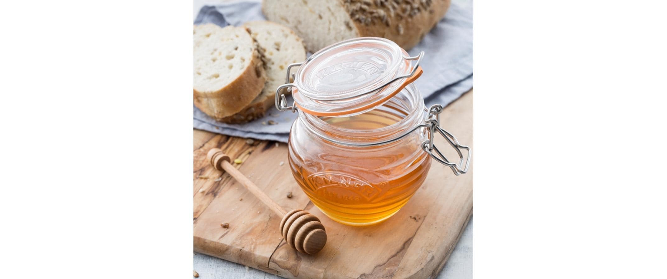 Kilner Einmachglas Honigglas/Löffel Gifbox 400 ml, 1 Stück